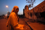 Egypt, Cairo:Life in Dead City

In the center of Segida Nafisa cemetery life never ends....  Seventeen year old Samar says: ‘‘I live just above a couple of scientists‘‘, and she runs to her trackman fiance
 © Maro Kouri