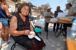 Greece, Peloponese, prefecture of Ileia, Artemida, the village with 26 dead people: 82-year old Anastasia Iliopoulou saved her home and then the neighbourhood. Villagers call her heroid.  © Maro Kouri