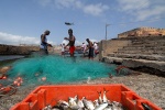Cape Verde. Santo Antao, Ponta de Sol. Fishermen return from the fishing in the archipelagus. © Maro Kouri