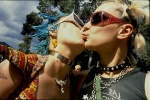 Australia, Sydney, Newtown. Lesbian, punk, hot kiss!
 © Maro Kouri