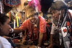 South Africa, Johannesburg, Soweto. A ‘‘sangoma‘‘ traditional healer. © Maro Kouri