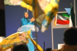 Independent and the Times, had included her in the list of the 100 most powerful women in the world (1996):
Maryam Radjavi, President-elect of the National Council of the Resistance of Iran. Paris Gathering in support of Iranian Resistance, 30/6/2007. © Maro Kouri