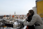 Estonia, The new face of Tallinn

Esthonian man with his girlfriend from St‘ Petersburg admire the view from the top of the medieval town
 © Maro Kouri