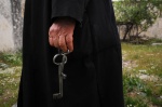 Old keys open the old doors of Holy Cross monastery. Lagadas, Zakynthos
 © Maro Kouri