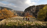 Me and my daughters during an assignment in Zagorohoria, Epirus, Norhtwest Greece
 © Maro Kouri